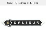 Car Stickers Badge Emblem Decal for Toyota Land Cruiser Executive Lounge White Black Edition S Excalibur Grand Touring GT Decals