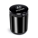 Hyundai Metal Car Ash Tray Auto Ashtray Cigarette Holder Box with LED Light