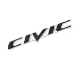 3D Metal Car Emblem Badge Sticker for Civic Logo Rear Tail Trunk Letter Stickers Decals Auto Accessories Car Styling