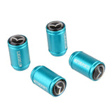 4pcs/set Mazda Logo Matte Car Air Valve Stem Caps Auto Tyre Valve Covers