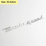 Mazda Mazdaspeed Logo Metal Car Rear Sticker Decal Auto Trunk Emblem Badge
