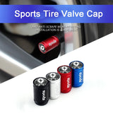 4pcs/set Renault Logo Sport Matte Car Air Valve Stem Caps Auto Tyre Valve Covers