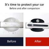 MG Carbon Fiber Car Door Bowl Handle Anti-collision Protective Stickers Scratches Film