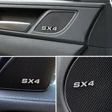 4pcs/set Suzuki Swift SX4 Vitara Metal Car Stereo Sticker Auto Audio Emblem Decal