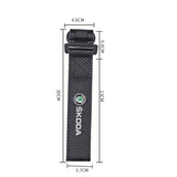 Skoda Carbon Fiber Car Front Bumper Trailer Belt Towing Rope