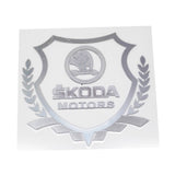 Skoda Shield Car Rear Sticker Auto Window Emblem Badge Decal