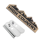 Dodge Mountain High Country Logo Metal Car Rear Sticker Auto Front Grille Emblem Badge