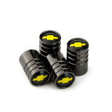 4pcs/set Chevrolet Logo Car Air Valve Stem Caps Auto Tyre Valve Covers