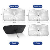 Mazda Car Front Windshield Sunshade Umbrella Sun Shade Cloth Cover