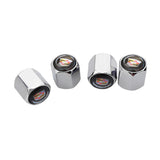 4pcs/set Cadillac Car Air Valve Stem Cap Auto Tyre Valve Covers
