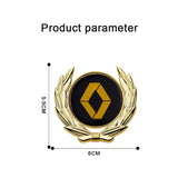 Renault Metal Car Rear Sticker Trunk Emblem Badge Decal