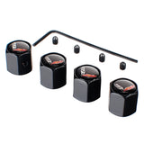 4pcs/set Chevrolet Corvette SS Anti-Theft Car Air Valve Stem Cap Auto Tyre Valve Covers