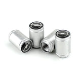4pcs/set Opel Logo Sport Matte Car Air Valve Stem Caps Auto Tyre Valve Covers