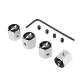 4pcs/set Hyundai Genesis Anti-Theft Car Air Valve Stem Cap Auto Tyre Valve Covers