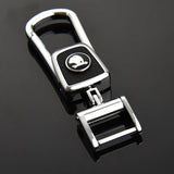 Skoda Metal Men Car Keyring Key Chain