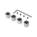 4pcs/set Land Rover Range Rover Anti-Theft Car Air Valve Stem Cap Auto Tyre Valve Covers