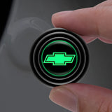 4pcs/set Chevrolet Car Door Shock Stickers Luminous Absorber Decal