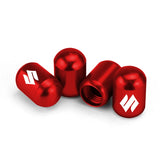 4pcs/set Suzuki Car Air Valve Stem Cap Anti Dirty Tyre Valve Covers