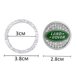 Land Rover Diamond Car Engine One-click Start Stop Button Cover Sticker