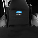 Ford Suede Car Tissue Box Holder Seat Back Hanging Napkin Storage Bag