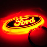 14.5x5.6cm 22.7x8.6cm Ford Car LED Light Front Rear Emblem Badge