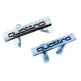 Audi Quattro Car Front Grille Emblem Badge