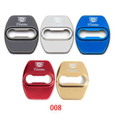4pcs/set Cadillac Stainless Steel Car Door Lock Cover Protection
