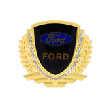 Ford Metal Diamond Car Rear Sticker Auto Window Emblem Badge Decal