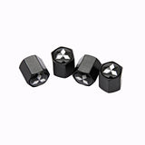 4pcs/set Mitsubishi Car Air Valve Stem Cap Auto Tyre Valve Covers