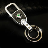 Skoda Metal Men Car Keyring Key Chain