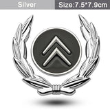 Citroen Metal Car Rear Sticker Trunk Window Emblem Badge Decal