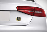 MG Metal Carbon Fiber Car Rear Sticker Shield Trunk Emblem Badge Decal