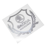 Skoda Shield Car Rear Sticker Auto Window Emblem Badge Decal