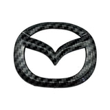 5.7x4.5cm Mazda ABS Car Steering Wheel Sticker Emblem Badge Decal