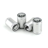 4pcs/set Jaguar Logo Sport Matte Car Air Valve Stem Caps Auto Tyre Valve Covers