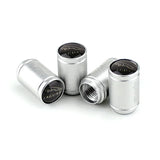 4pcs/set Jaguar Logo Sport Matte Car Air Valve Stem Caps Auto Tyre Valve Covers