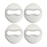 4pcs/set Mitsubishi Ralliart Stainless Steel Car Door Lock Cover Protection