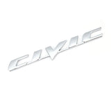 3D Metal Car Emblem Badge Sticker for Civic Logo Rear Tail Trunk Letter Stickers Decals Auto Accessories Car Styling