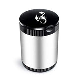 Abarth Metal Car Ash Tray Auto Ashtray Cigarette Holder Box with LED Light