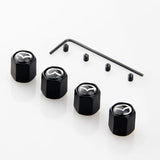 4pcs/set Mazda Anti-Theft Car Air Valve Stem Cap Auto Tyre Valve Covers