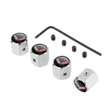 4pcs/set Chevrolet Corvette SS Anti-Theft Car Air Valve Stem Cap Auto Tyre Valve Covers