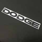 Dodge Letter Metal Car Rear Sticker Emblem Badge Decal