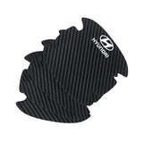 Hyundai Carbon Fiber Car Door Bowl Handle Anti-collision Protective Stickers Scratches Film
