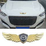 Mazda Metal Wings Car Front Sticker Emblem Badge Decal
