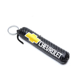 Chevrolet Carbon Fiber Car Keyring Keychain