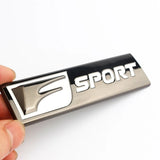 Metal Car Rear Trunk Emblem Badge Sticker for  F-SPORT ISF GS300 RX RX300 RX350 IS250 IS300 ES250 LX570 CT200H Accessories