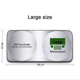 Jeep Car Front Window Windshield Sunshade Protector Cover