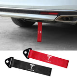 Tesla Nylon Car Front Bumper Trailer Belt Towing Rope