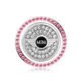 MINI Cooper Diamond Car Engine One-click Start Stop Button Cover Sticker