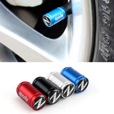 4pcs/set Nissan Z Logo Sport Matte Car Air Valve Stem Caps Auto Tyre Valve Covers